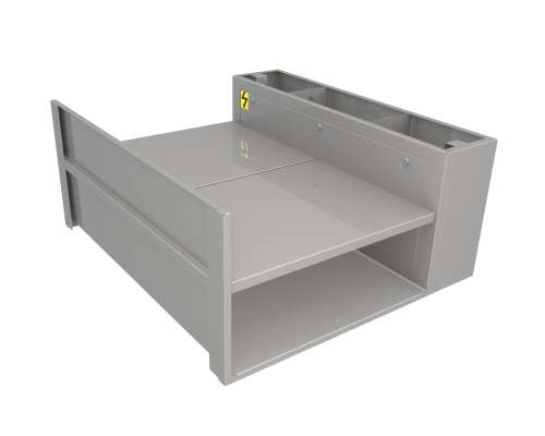 Menu System Hygieniafach beidseitig bedienbar mit TablarMS-HF-BB