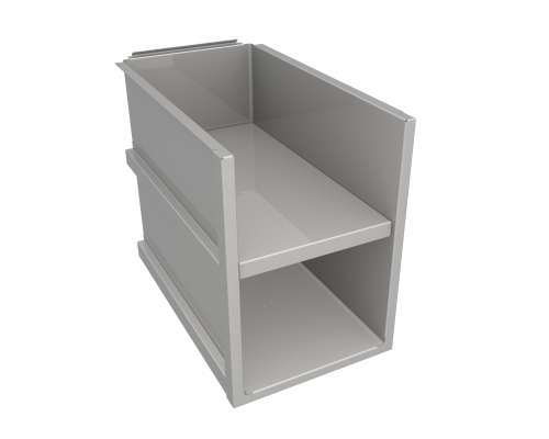 Menu System Hygiene sub-structure can be accessed from one sidewith tray