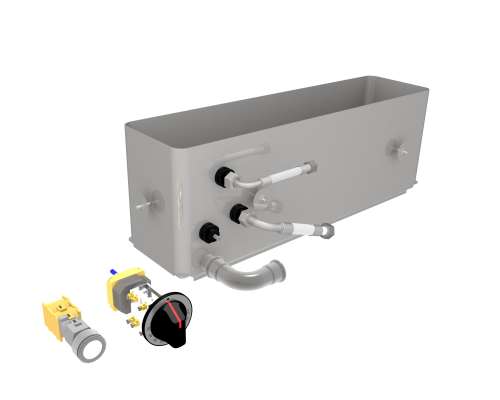 Menu System Bain-Marie MS-BM-GN 4x1/6 E