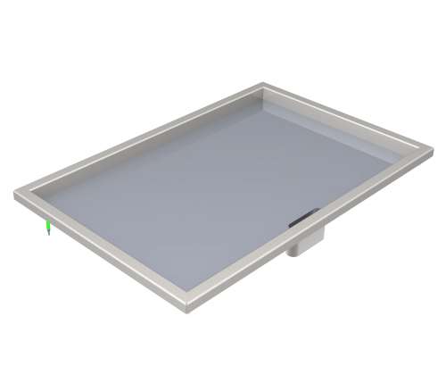 Menu System Grillplatte hartchrom 90x60 cm