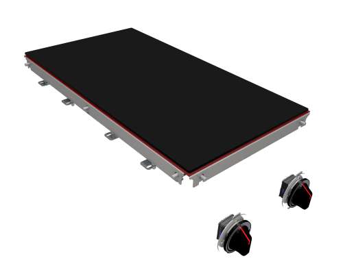 Menu System 2er InfrarotkochfeldMS-IR-20E