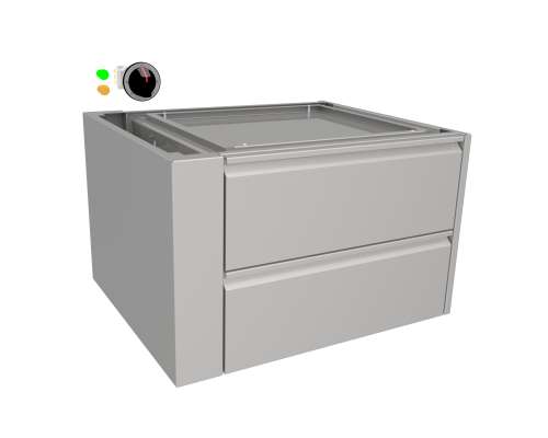 Menu System Wärmeschrank mit SchubladeMS-WSSL-2-EB-900