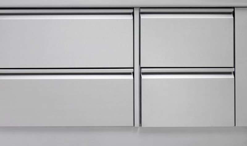 Menu System - Pull-out drawer cabinet