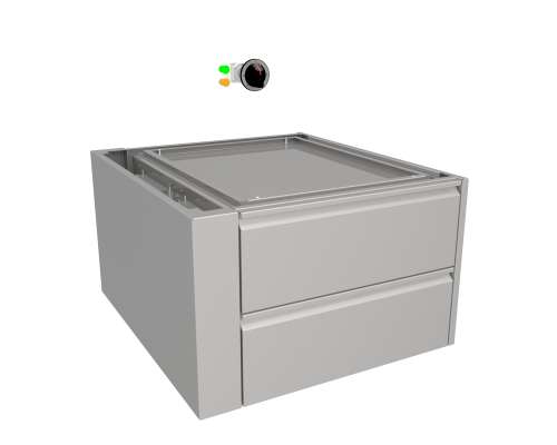 Menu System Wärmeschrank mit SchubladeMS-WSSL-2-BB-900