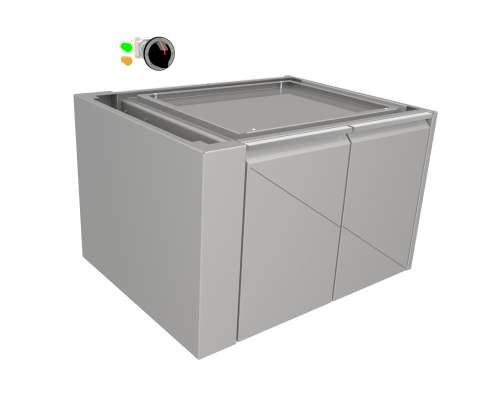 Menu System Wärmeschrank mit FlügeltürenMS-WSFT-2-BB-900