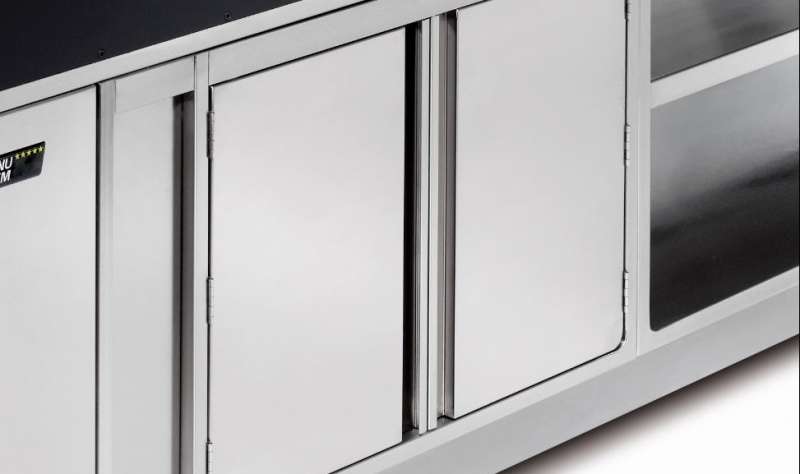 Menu System - Hinged swing door cabinets