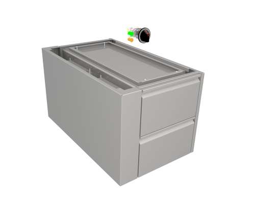 Menu System Wärmeschrank mit SchubladeMS-WSSL-1-BB-600