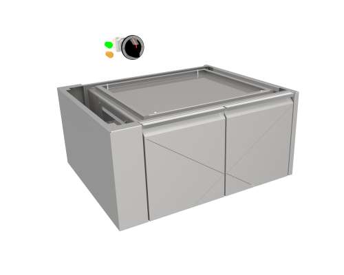 Menu System Wärmeschrank mit FlügeltürenMS-WSFT-2-EB-900