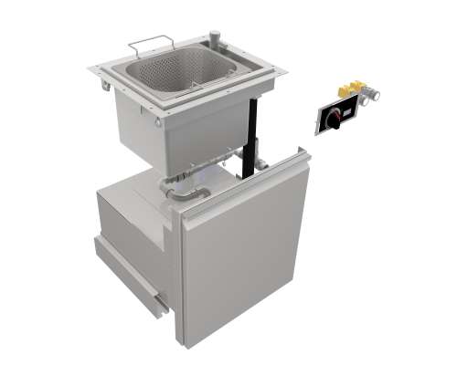 Menu System Induktiver MultikocherGN 1/2, 7 kW