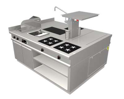 Einzimmer Küche Bar